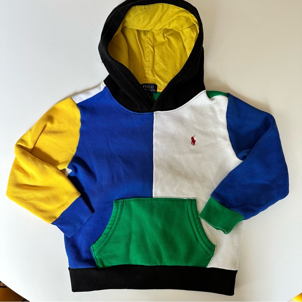 Polo Color blocked Hoody